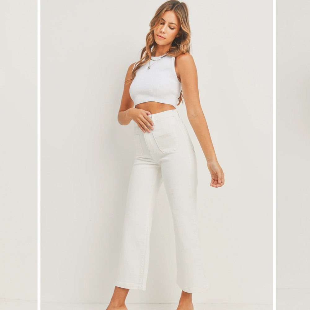NWT White Jeans sz 24